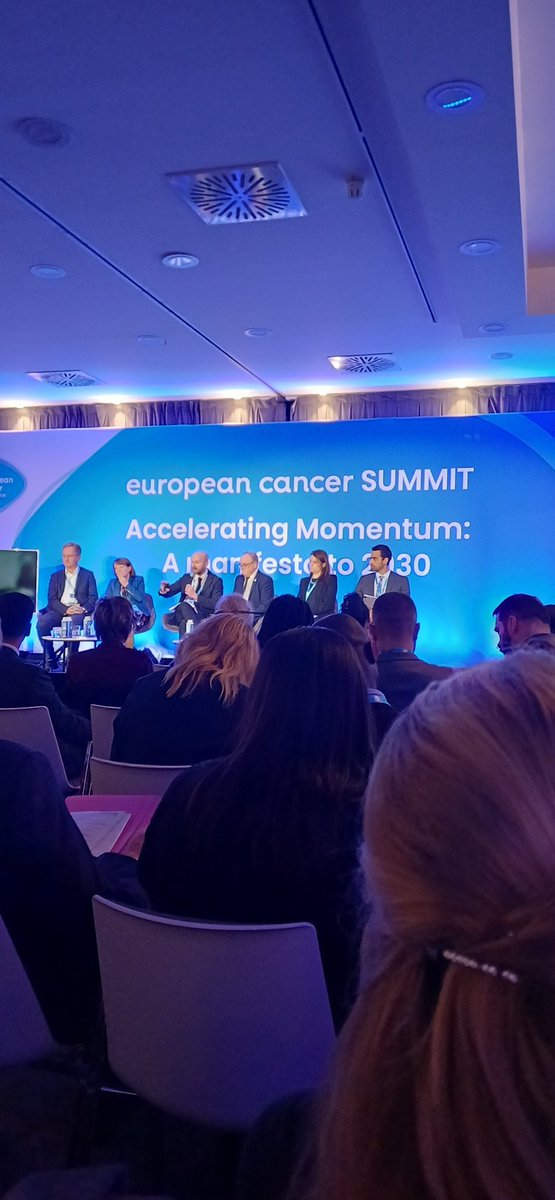 On behalf of @EPSA_Online present at the @EuropeanCancer Organisation, european cancer SUMMIT. Very intresting insights are being shared about how to increase HPV immunisation and its effects on the prevention on Cancer💉💪. #europeancancersummit #HPVprevention