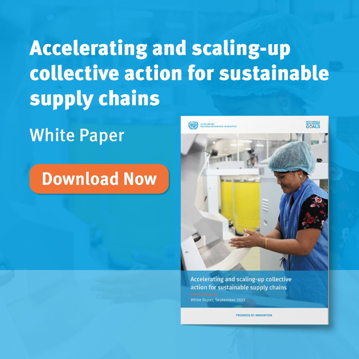 UNIDO's tweet photo. #UNIDO’s white paper on #SustainableSupplyChains was successfully launched at the International Convention on Sustainable Trade &amp; Standards in #India.
Download the paper &amp; join UNIDO’s call to action: https://t.co/EuZx38BWhz
👉https://t.co/NlCUzCTEeD
#ICSTS2023 #SDGs https://t.co/TUuduQvrSZ