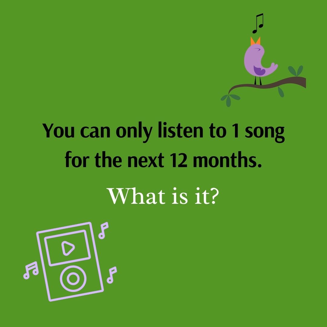 ❓JUST ONE SONG for 365 DAYS. Which do you choose? 🎶
gregdirenzo.com