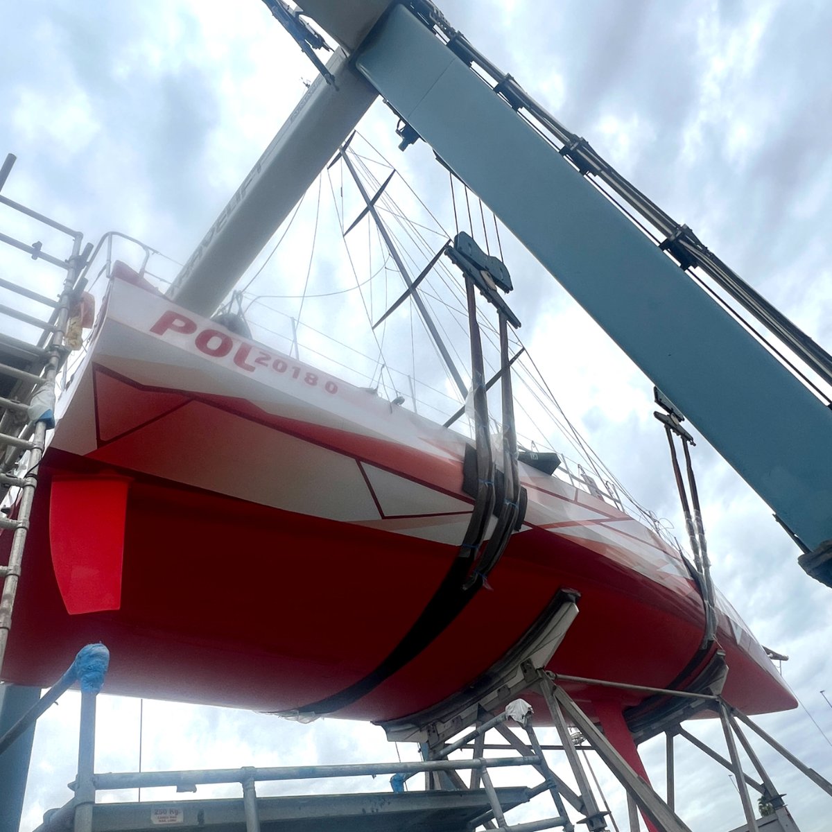 VaraderoVLC's tweet photo. Our friends from I Love Poland always come back to Varadero Valencia for a tune-up, we love having them here!
#varaderovalencia #refitandrepair #thecarpentry #yacht #yachtrefit #yachtpaint #shipyard #yachtindustry #boat #boatrefit #yachtmaintenance #valencia https://t.co/v9wHYvIQZR
