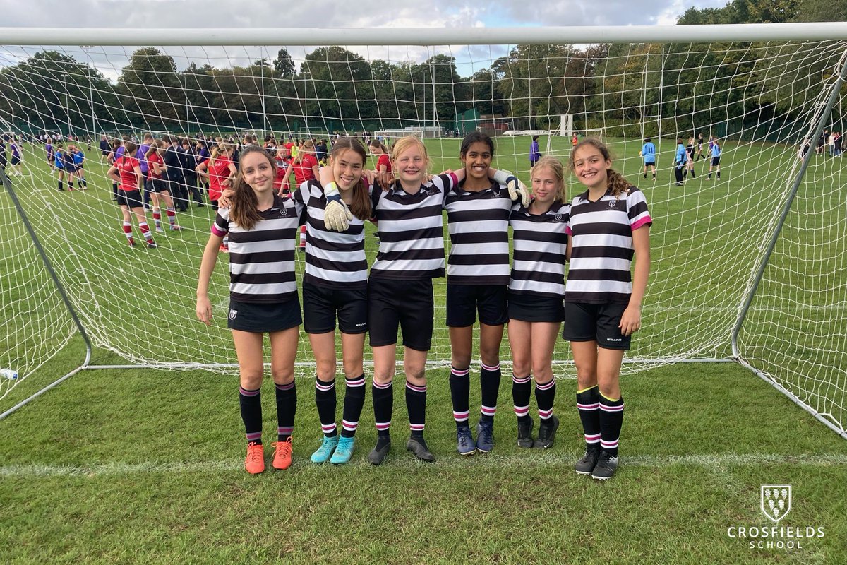 Our senior girls' #football teams smashed it at the #ISA tournament at @lvsascot. The U13A won the cup and the U15A won the plate! We‘re so proud of them for all their hard work and for playing some really impressive football. ⚽ 🏆#CrosfieldsSchool @ISAsportUK @CrosfieldsSport