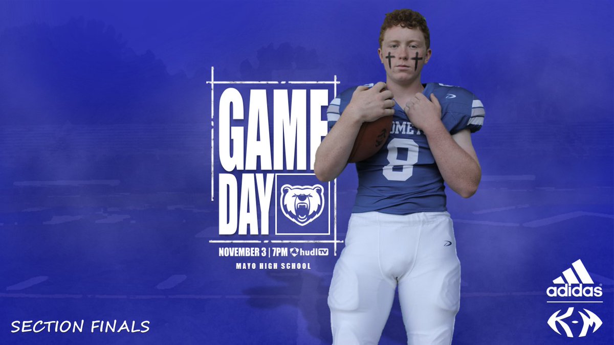 Section Finals!
🏈 KoMets vs Bears
🗓️ November 3, 2023
⏰ 7:00 PM
📍 Rochester, MN
🏟️ Mayo HS
📺 bit.ly/3Qr6d7c