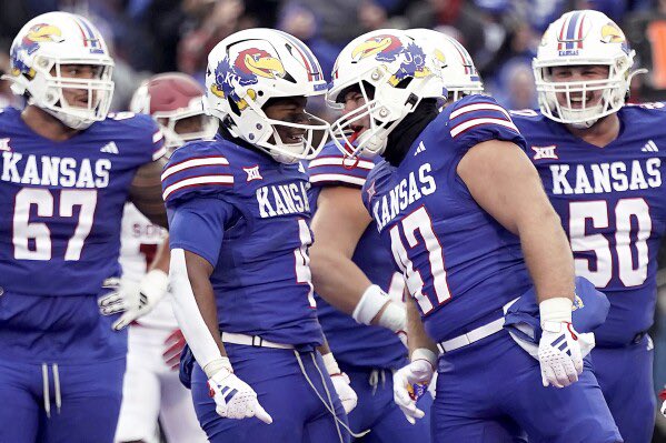 Massive game for KU Football tomorrow. Beat Iowa State and we are FIRMLY in the Big 12 Title race with 3 games to go!