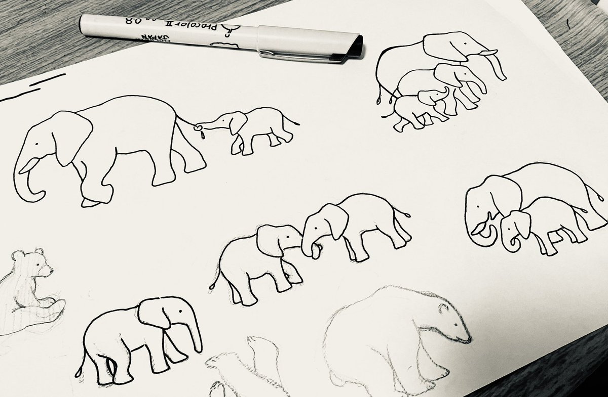 タトゥシールは見えないところに貼るのもいいかも、お守り的なね
ゾウのお守り🐘自分用に作ろ。 