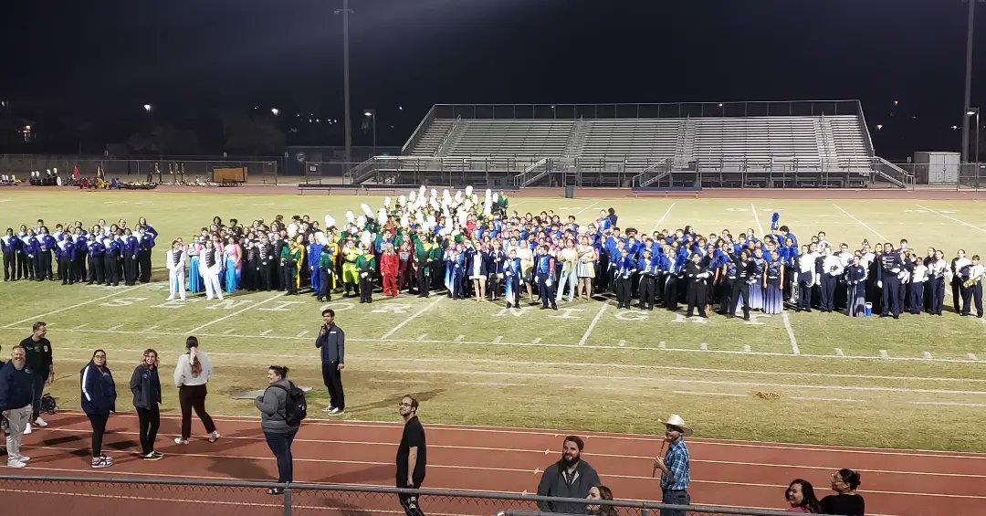 We loved seeing our bands perform at the CUSD Marching Band Showcase! Thank you students, band directors, boosters and families! @CUSDAthletics