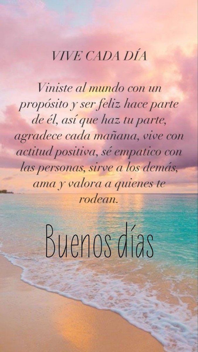 Vive cada día!
#FelizViernesATodos