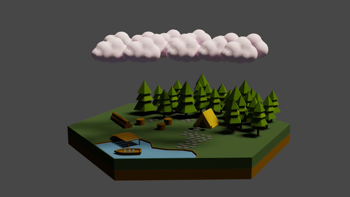 Nothing to see here 👀 Just some 3D assets made in Blender and rendered in Cycles

#Blender
#3Dartist 
#ArtistOnTwitter 
#lowpoly 
#artgallery 
#gamedevelopment 
#indie
#indiedev