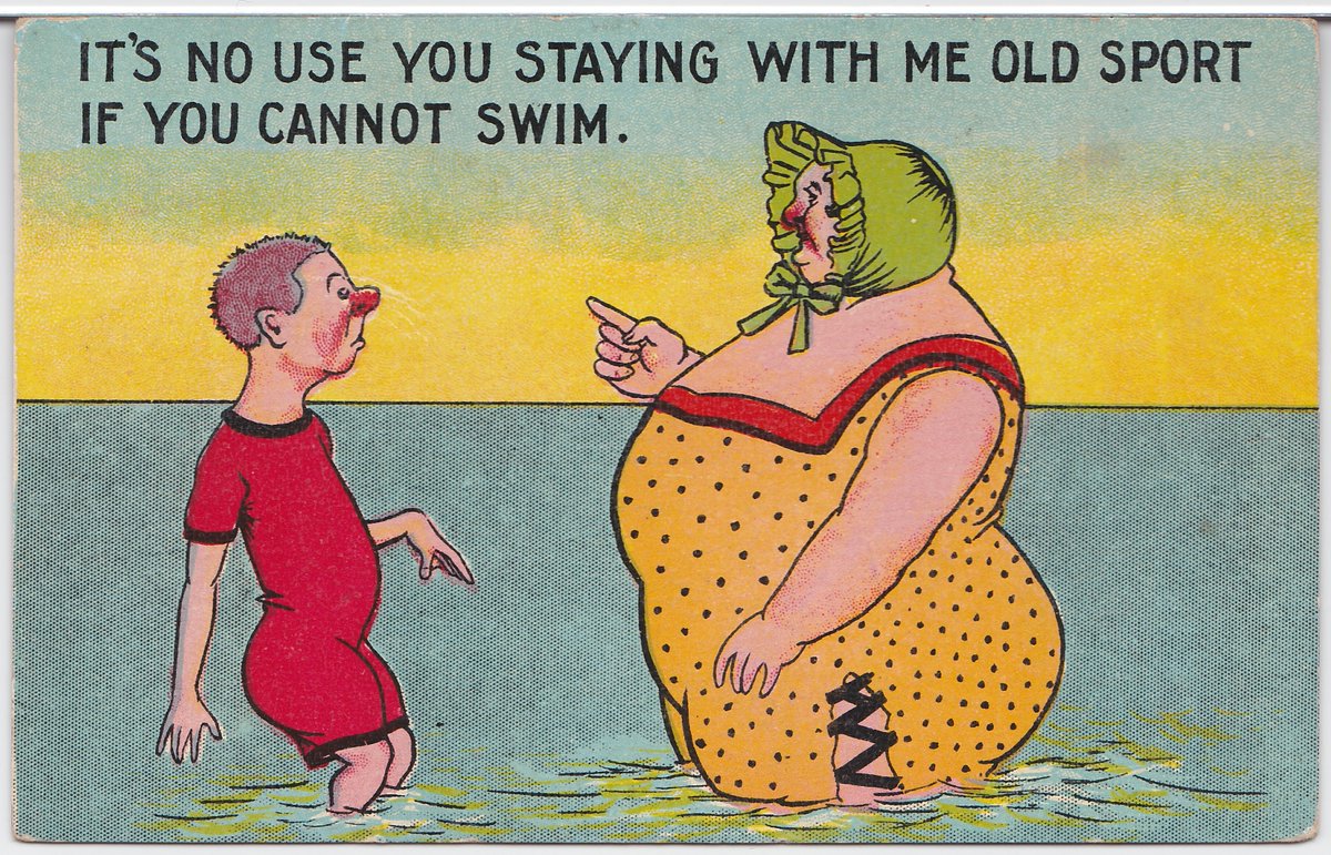 PostedInThePast's tweet image. A polite reminder: If you decide to download a copy of a postcard I've shared and use it elsewhere, please credit the source. I know I'm swimming against a strong tide here, but being respectful of the property of others is such an important thing that's so easy to achieve.