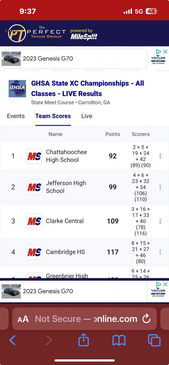 cshort1522's tweet photo. Chattahoochee Boys Cross Country wins the @OfficialGHSA 5A state championship! 

Congratulations to the boys and coaches!!! https://t.co/pNn3KZ0mxa