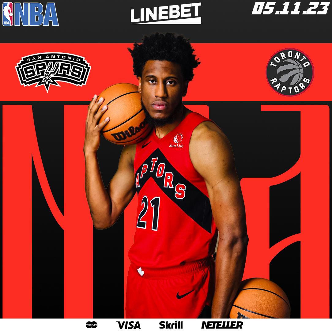 linebet_com's tweet image. 😱Wembanyama is starting to get used to the NBA😱

💰Register with a promo code CASHTIME and get a $100 BONUS and other unique prizes💰

#sanantoniospurs #wembanyama #keldonjohnson #devinvassell #jeremysochan  #torontoraptors #pascalsiakam #oganunoby #garytrentjr #scottiebarnes