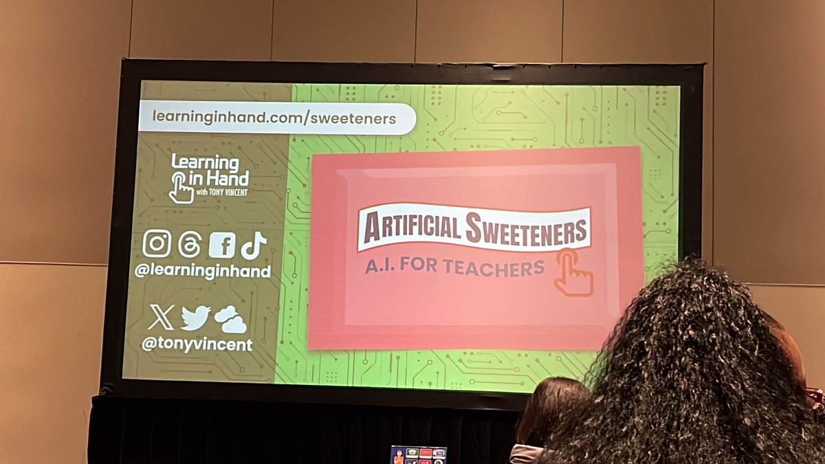 Kelly Williamson (@wmsonk1) on Twitter photo All things AI at #gaetc23 this year. Hanging out with our <a href="/EJJaguars/">Esther Jackson Elem</a> newest #fcsvanguard member <a href="/Ms_Mirsky/">Kimberly Mirsky</a> #InnovateToEducate All things AI at #gaetc23 this year. Hanging out with our <a href="/EJJaguars/">Esther Jackson Elem</a> newest #fcsvanguard member <a href="/Ms_Mirsky/">Kimberly Mirsky</a> #InnovateToEducate
