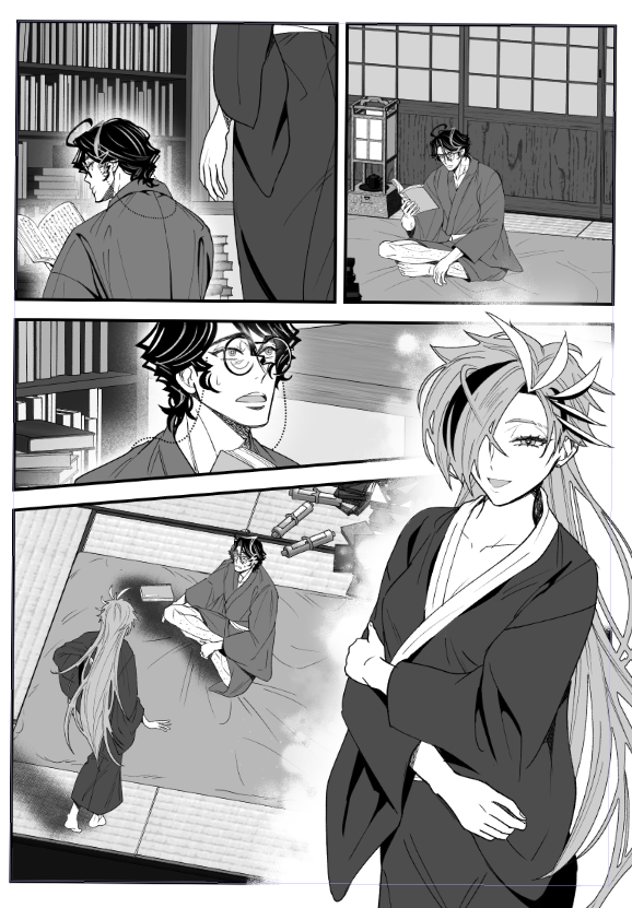 「あの時助けて頂いた狐でございます…夜の恩返しに参りました❤」から始まるショーシン昔話みたいになってる