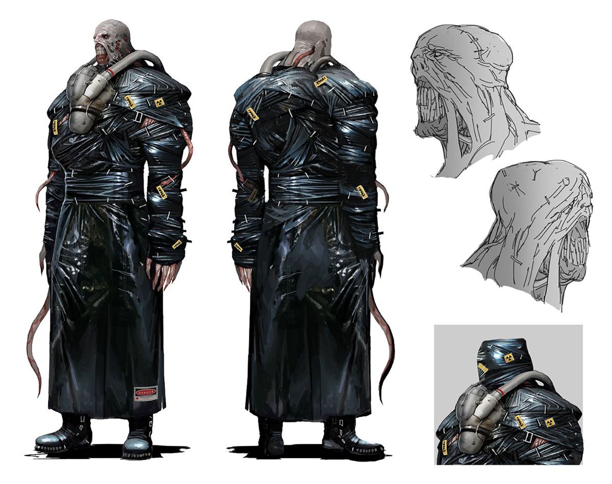 Resident Ellyn on X: Jack Krauser concept art from Resident Evil 4  #REBHFun  / X