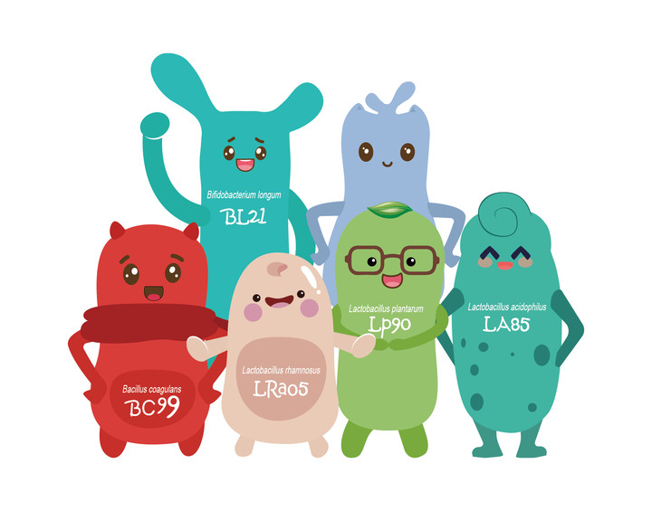 Vickyzhang0103's tweet image. Members of the Wecare #Probiotic Family looking forward to meeting you. 
#Bacillus #coagulans BC99 
#Lactobacillus #acidophilus LA85
#Bifidobacterium #longum BL21 
#Lactobacillus #plantarum Lp90 
#Lactobacillus #rhamnosus BLa05