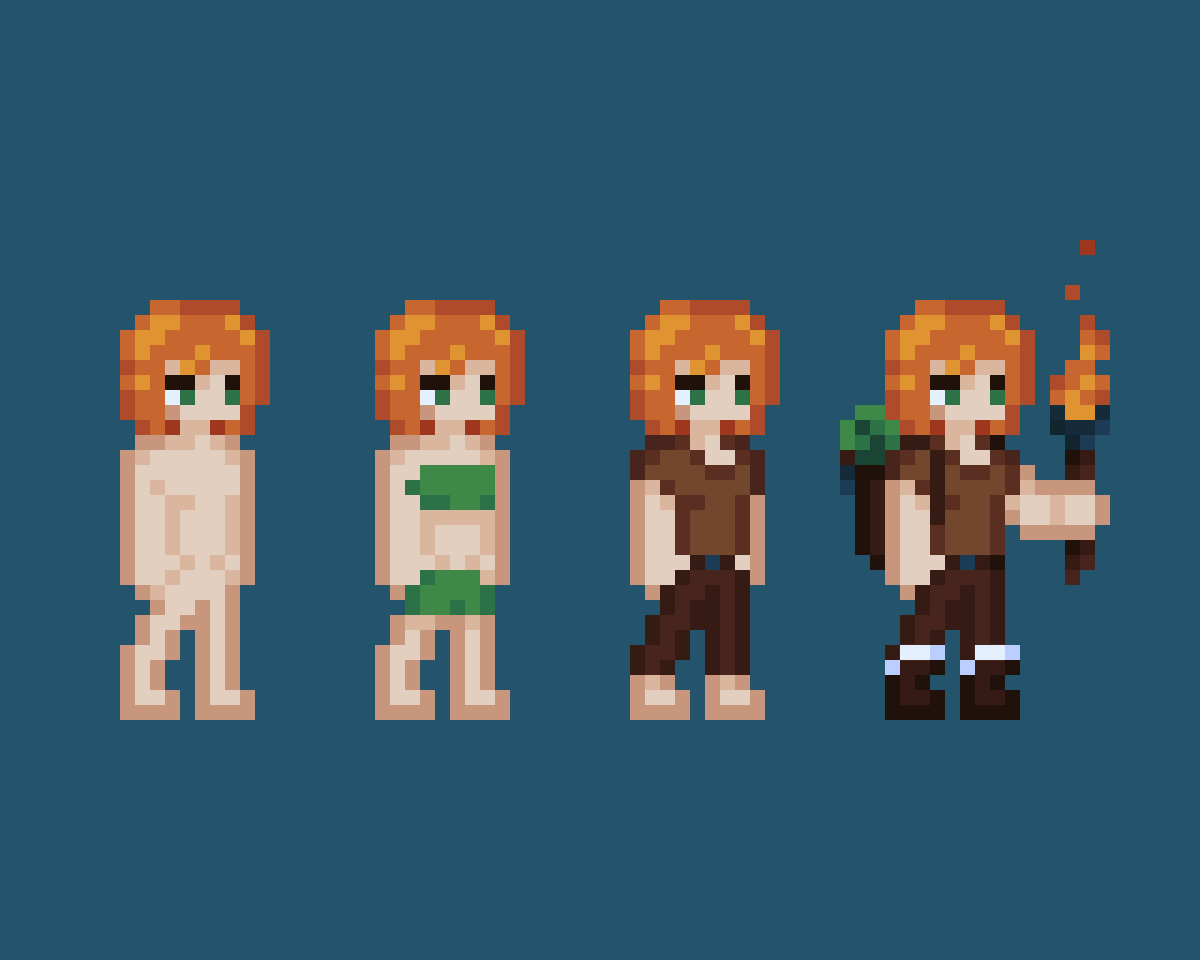 goblingrowl's tweet photo. I just wanted to say since I'm back from my hiatus from working on my game/modding/art that until I have something more substantial to show i.e. this redesign or gameplay or smth, Im gonna be keeping it a secret ;) I'll still be posting random #pixelart &amp; modding tho <3 #aseprite https://t.co/j6EPJYQm6L