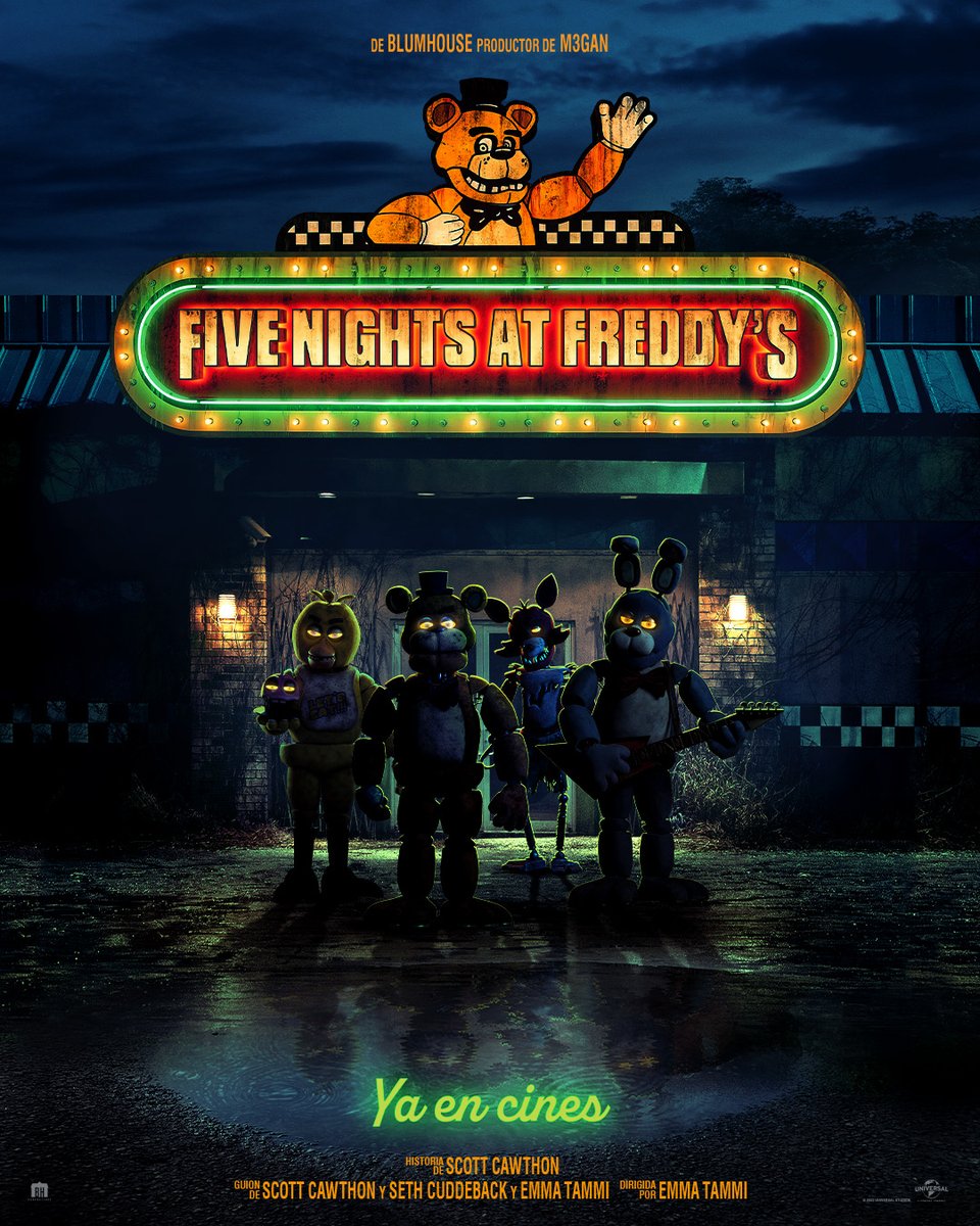 💥 SORTEO - 5 entradas dobles 💥

🎬 Ya en cines FIVE NIGHTS AT FREDDY’S, la película protagonizada por Josh Hutcherson y basada en el exitoso juego de terror. ¿Aguantarás durante 5 noches?

🔸Sigue a <a href="/IGN_es/">IGN España</a>
🔸RT
🔸Contesta usando #FiveNightsAtFreddys

📍Solo España
⌛Hasta