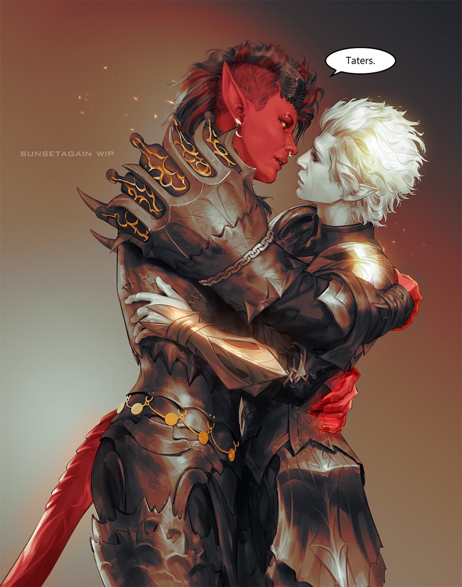 SunsetagainD's tweet photo. exm did larian hack my computer im gonna explode
im working on the follow panel of the 2nd pic in which astarion holds her hand just like in the 1st screengrab😂who needs this comic when we have the game🫠i quit *happy https://t.co/XWXZf6WSiq