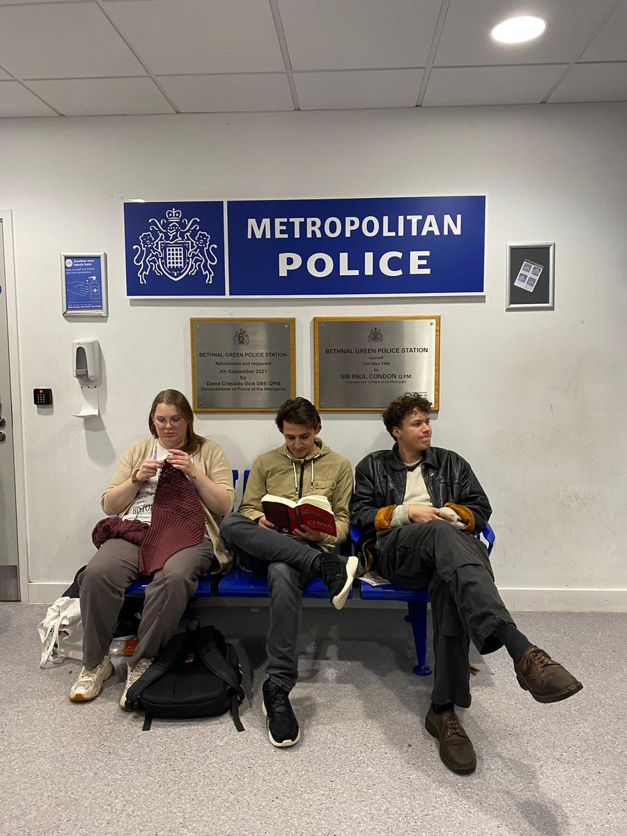 🚨 BREAKING - The Met Police, under pressure from the Tories, are trying to attack comrades of the International Marxist Tendency with spurious allegations, because we have been boldly calling for revolutionary solutions at Palestine demonstrations.

Article will follow soon.