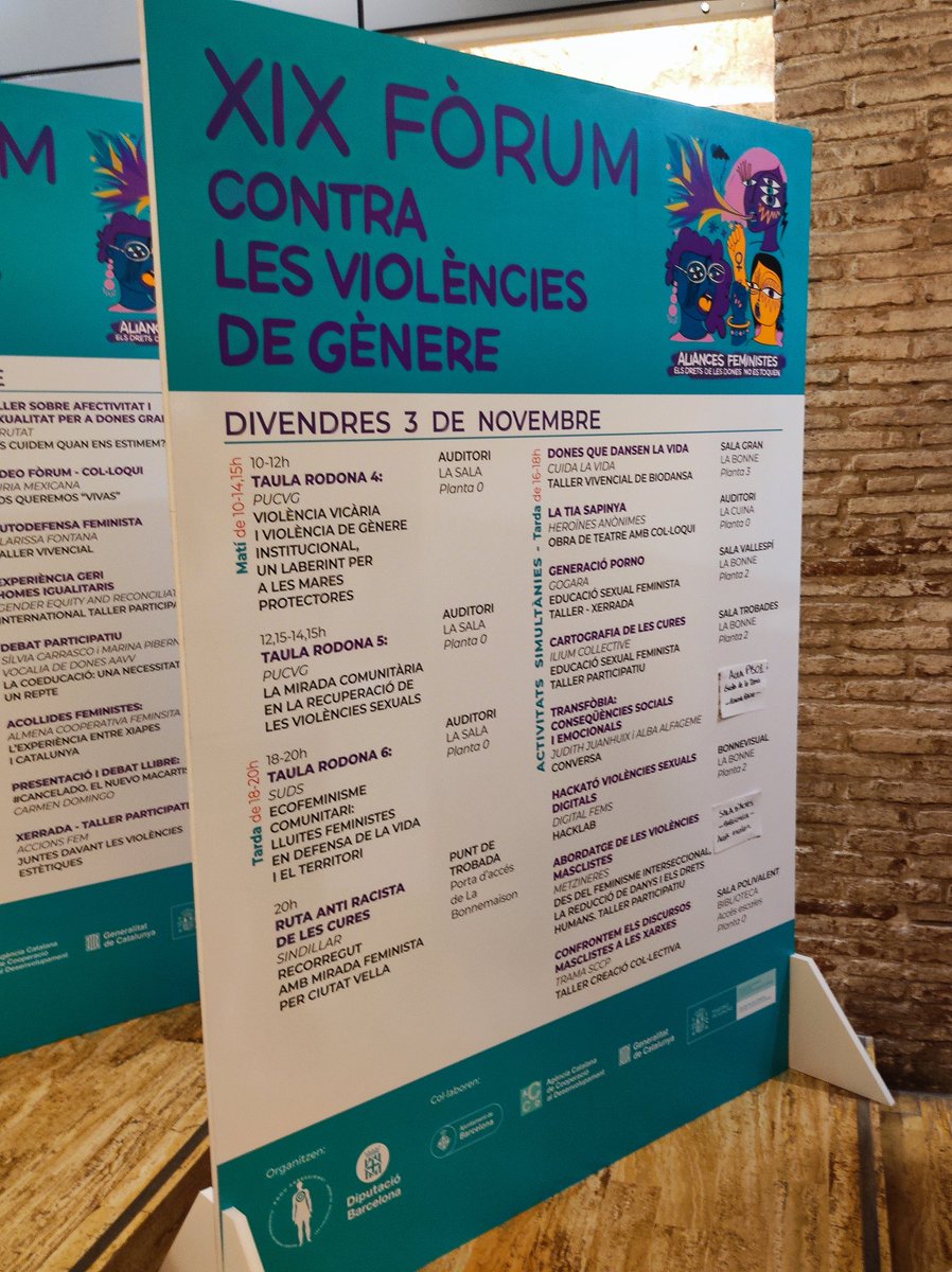 revigem's tweet photo. Foro contra las violencias de género. Un placer contar un año más con las mejores expertas en la materia. https://t.co/iv2ucUpjYV