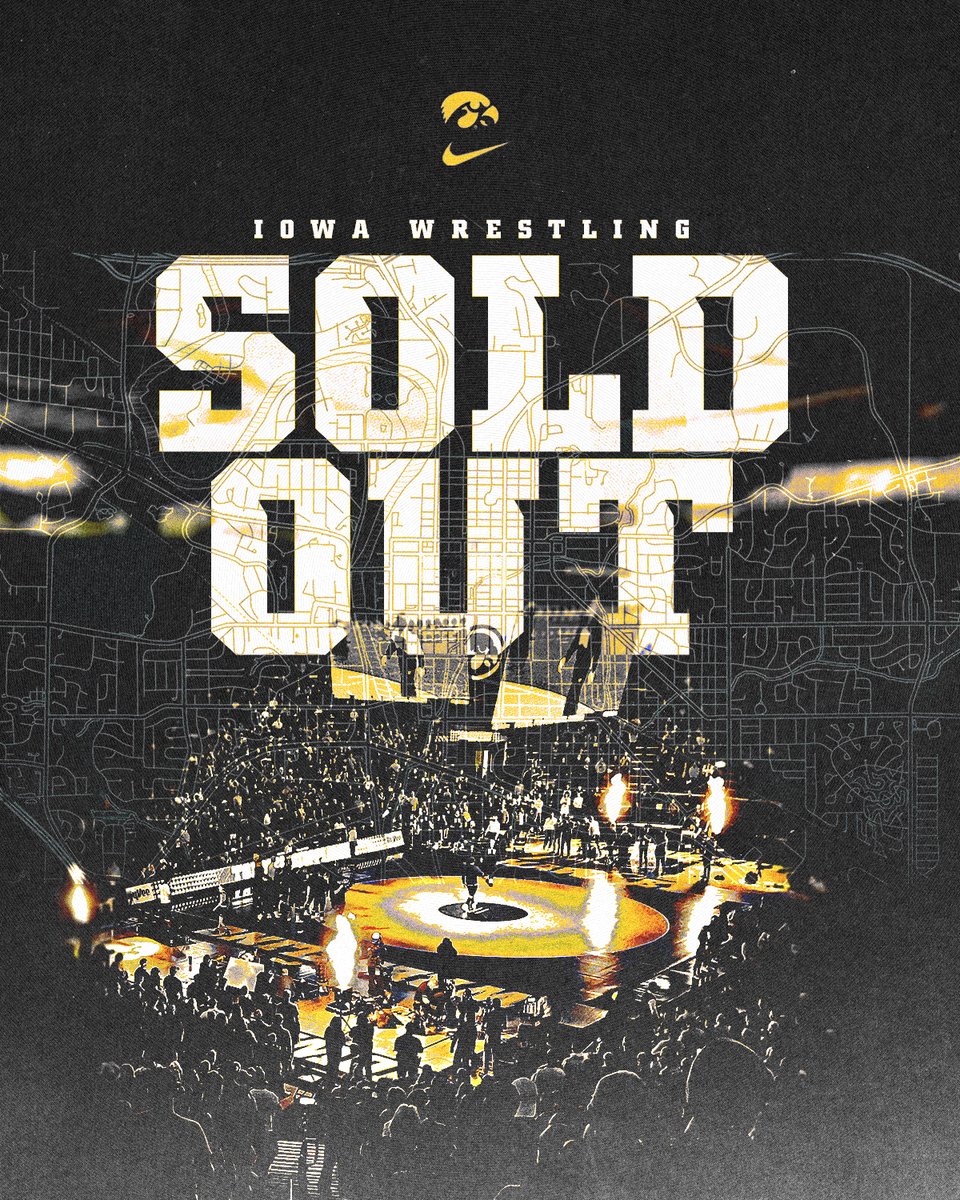 THREEEEE 👌 
... straight years season tickets have sold out‼️

#Hawkeyes