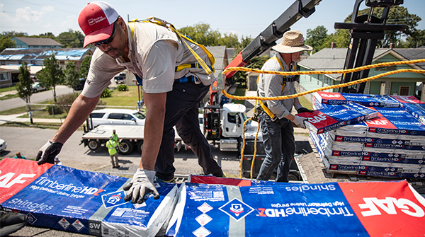 Thanks to our village of supporters, including actor <a href="/AnthonyMackie/">Anthony Mackie</a>, we reroofed or repaired 500 Gulf Region homes that were hit by storms. Learn how you can take part in #GAFCommunityMatters and give back to your community  #WeProtectWhatMattersMost bit.ly/47aIShD