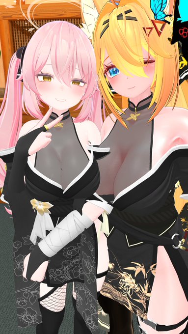 サツキさんと衣装合わせ～～! 