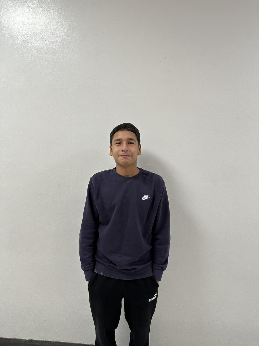 Congratulations to Patrick Blas-Abascal, our Student of the Week! Patrick was nominated for his outstanding leadership skills in the soccer field and in the classroom!