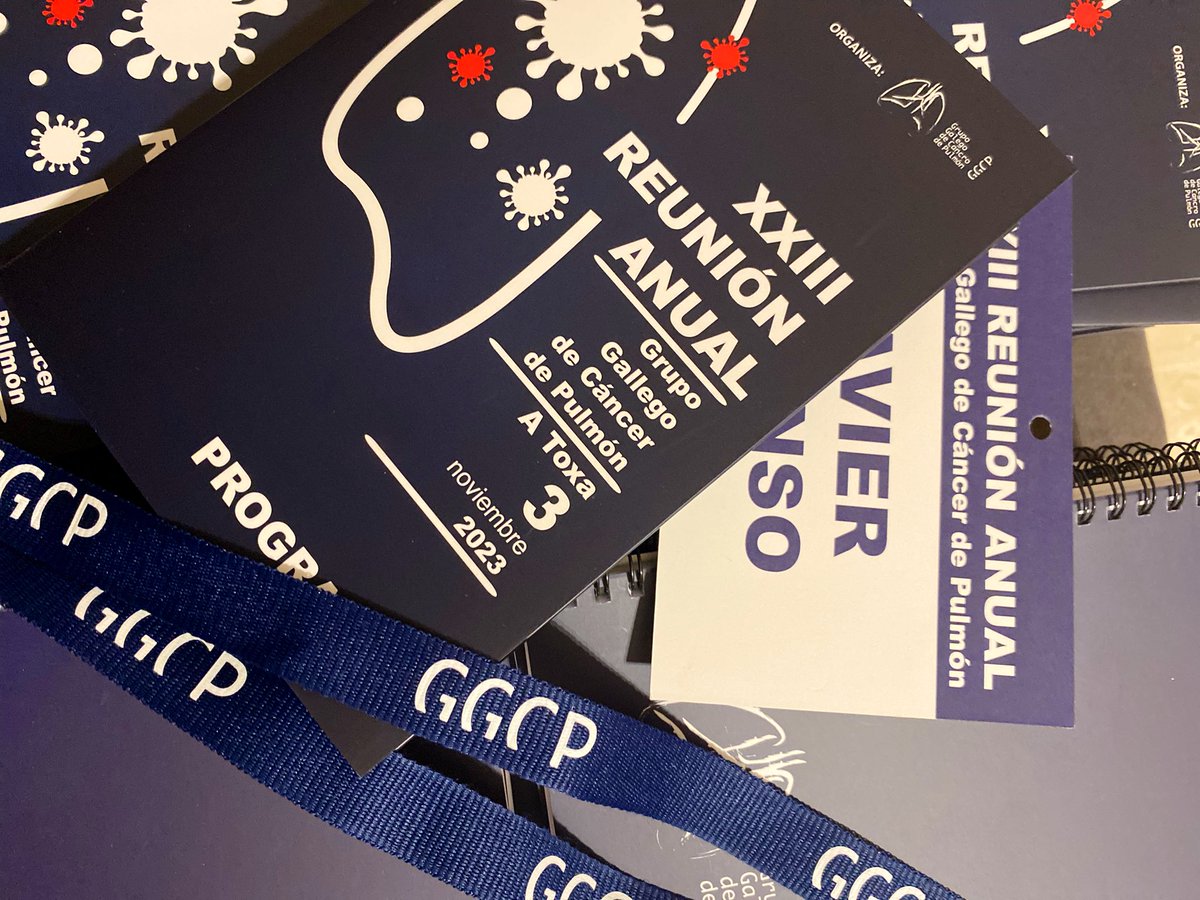 Hoy, a las 16 hrs, nos vemos en A Toxa en la Reunión de #GGCP2023 @GGCP_Galicia 

¡Buen viaje a todos!

#CancerdePulmon #OncologiaGalicia #FundacionSog