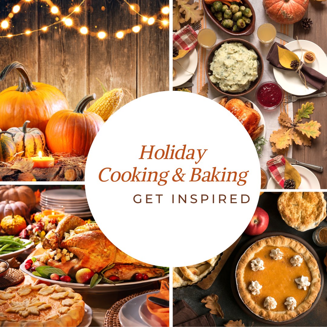 secondsale1's tweet photo. Still planning your holiday gathering? We have plenty of inspiration on our shelves, from appetizers to main dishes, cakes to cocktails.  https://t.co/2KzKYLrMjX #holidays #cookbooks #thanksgiving #baking #usedbooks #fall https://t.co/rEsIGZJsTY