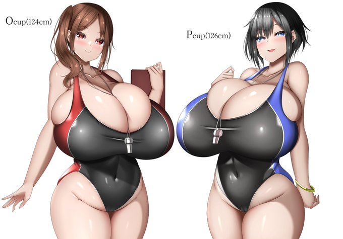 いま作ってるCG集で竿役のショタくん(短小包茎早漏)が相手にするお姉さん×2です! 
デカ乳すぎたけど小さくするうえでの修正が面倒なのでこれで進めます 