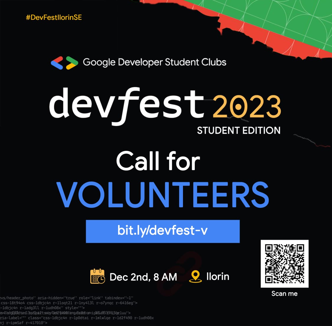 eniola_enienny's tweet image. DevFestIlorinSE #DeveloperStudentClubs #DevFest2023 #DevFestStudentEdition #DevFestOnCampus