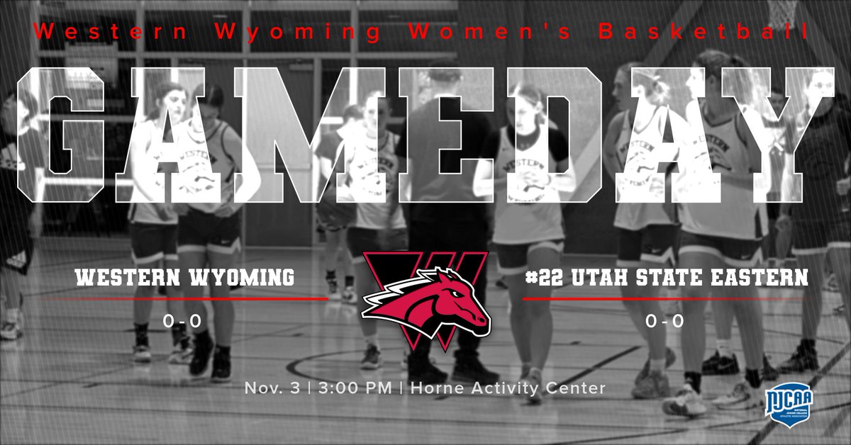 🚨GAMEDAY🚨

🆚 #22 Utah State Eastern
⏰ 3:00 PM (MST)
📍Horne Activity Center | Ephraim, UT
📺 scenicwestnetwork.com

#AlwaysUs 🐴