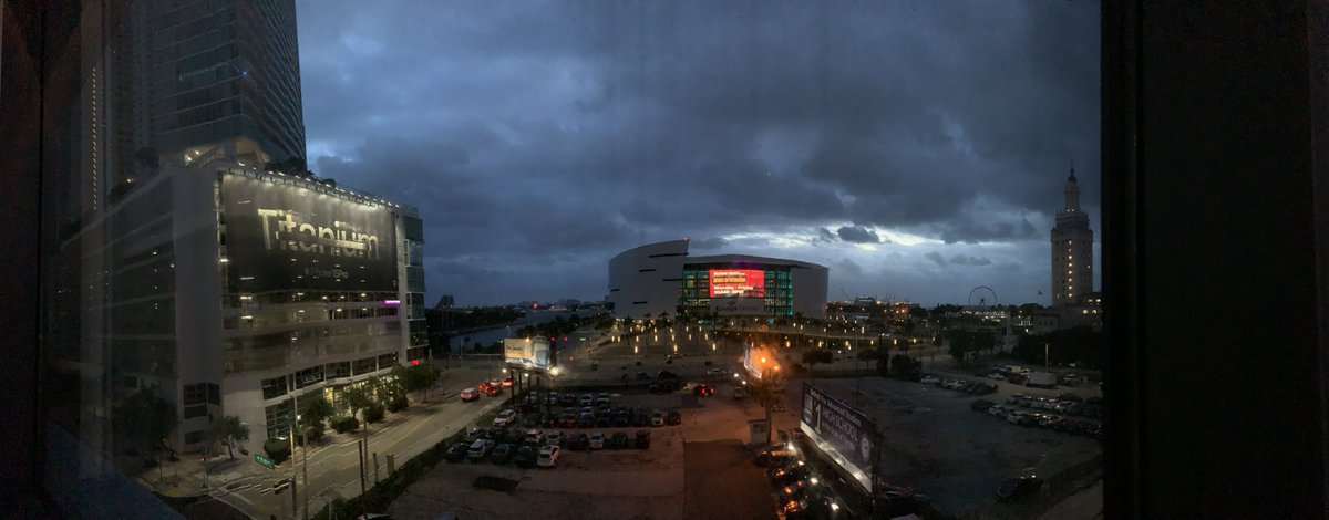 DifferentHits's tweet photo. Great view on the Kaseya Center, a big dome for sports and yesterday’s event…. The famous #Tini, an Argentine singer, songwriter, actress, dancer, and model.  For me as a european, an unknown artist. #different #radio https://t.co/Bx495z2rlx