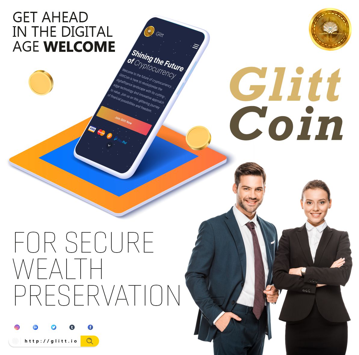 glitt_coin's tweet photo. 🚀Get Ahead in the Digital Age: Welcome GLITT COIN for Secure Wealth Preservation!🔒
🌈 Rise above Hurdles: Unveil Your Shining Fortunes!
Join us: https://t.co/v9OspSuBNL
#digitalage #securewealth #financialsecurity #glittcoin #coinlaunch #crypto #cryptocurrency #trading #BTC https://t.co/VxmPSc6OdG