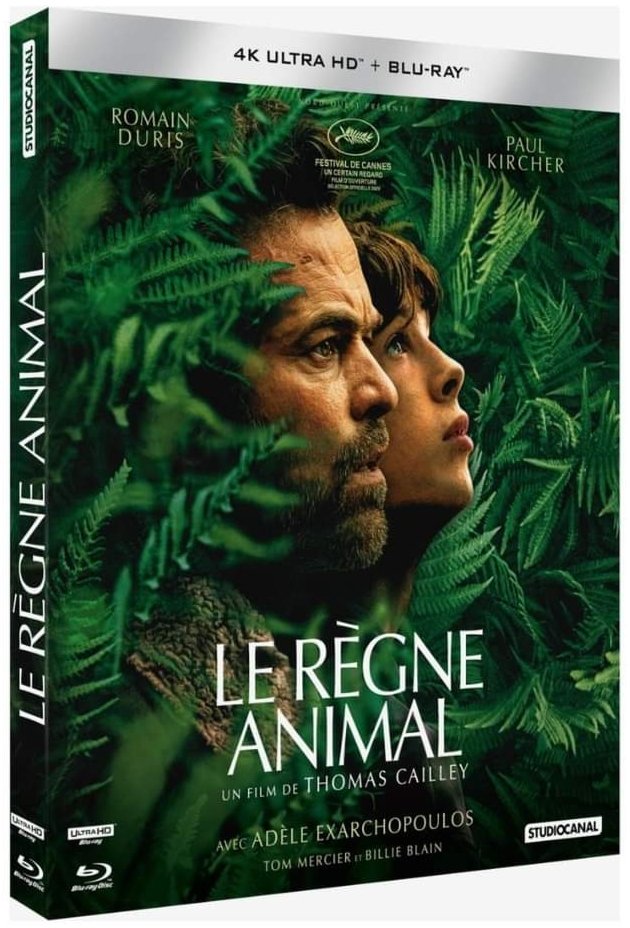 À paraître le 07 février 2024 en 🇨🇵 via @StudiocanalFR.

#LeRègneAnimal (2023) de #ThomasCailley en #4KUltraHD 📀.

#PaulKircher #RomainDuris #AdèleExarchopoulos #TomMercier