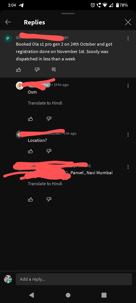 chintan4800's tweet photo. @OlaElectric I have booked ola S1 pro Gen2 on 11th September 2023. My delivery date already postponed 2 times but here people who have booked on 24th October 2023 were allotted ola befor me. Even customer care are not sure that I will get before Diwali or not? @bhash https://t.co/tncN9BcRHo