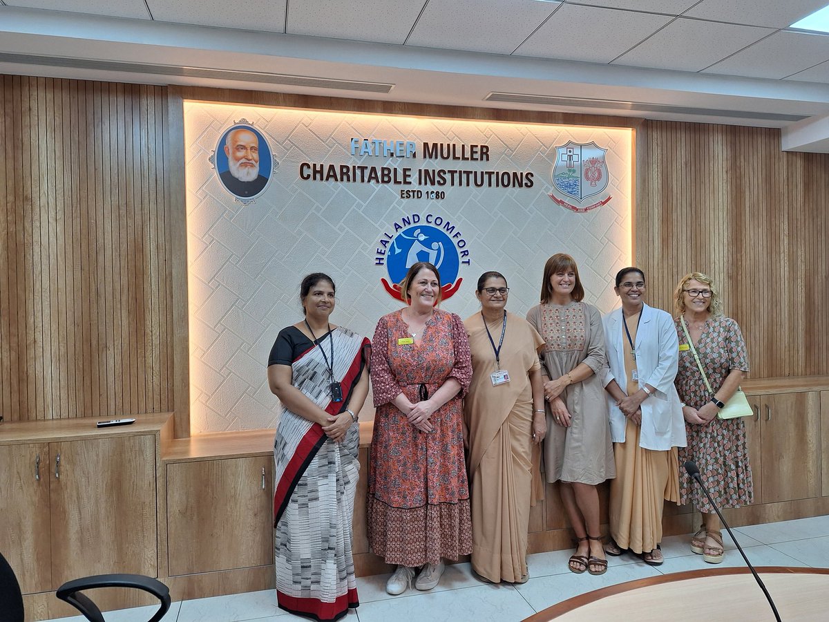 VMulvanaTuohy's tweet image. What a day visiting Father Mullers College.  I am humbled &amp;amp; honoured to be part of the programme building relationships with the Heads of profession here in India. Was a privilege to meet the Heads of Profession of Physiotherapy,Radiology, Speech, Audiology and nurisng. @YS_AHPs