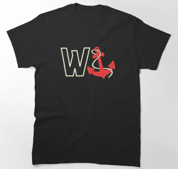 Wanker / W Anchor T-shirt #quotes #wanker #tshirt #shirt LINK: redbubble.com/i/t-shirt/W-An…