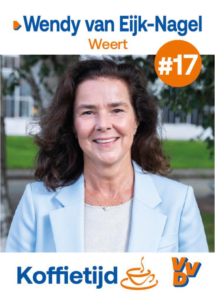 Koffietijd! ☕️

Wil je ons kandidaat-Kamerlid Wendy van Eijk nog iets meegeven voordat ze naar Den Haag vertrekt? Wil je haar succes wensen? Of gewoon even gezellig in gesprek? Kom dan morgen tussen 12 en 14 uur langs bij Café ‘t Swaentje. Wij zorgen voor koffie en wat lekkers!