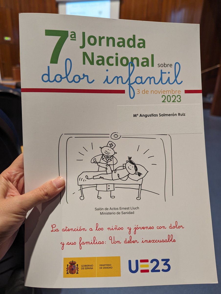 Maria Salmeron Ruiz (@mariasalmeronr1) on Twitter photo El #dolorinfantil sigue infratratado. Necesitamos #formacion de #pregrado #postgado y #actualizaciones y #tiempo en consulta para tratar a nuestros pacientes y sus familias como merecen en la casa de todos <a href="/sanidadgob/">Ministerio de Sanidad</a> El #dolorinfantil sigue infratratado. Necesitamos #formacion de #pregrado #postgado y #actualizaciones y #tiempo en consulta para tratar a nuestros pacientes y sus familias como merecen en la casa de todos <a href="/sanidadgob/">Ministerio de Sanidad</a>