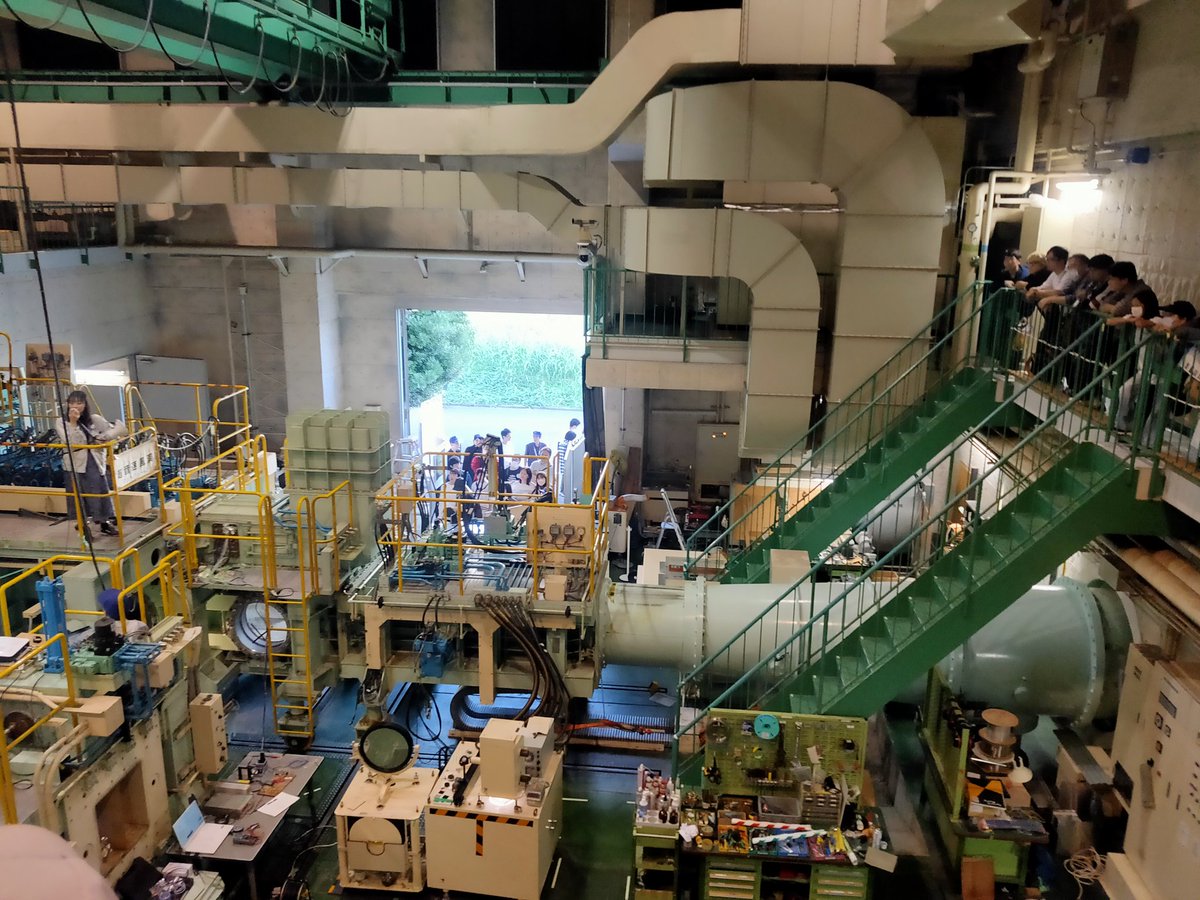 AztWolke's tweet image. #ISASopen #ISAS特別公開2023 
超音速風洞デモ