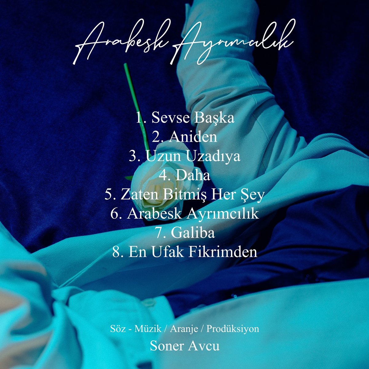 Yeni albümüm "Arabesk Ayrımcılık" yayında!
Gel beni bul, sev inatla
Bitmedi mi bu gurur?
#arabeskayrimcilik #yenialbum