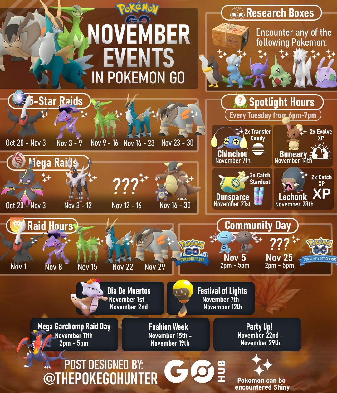 November 2022 Event Guide