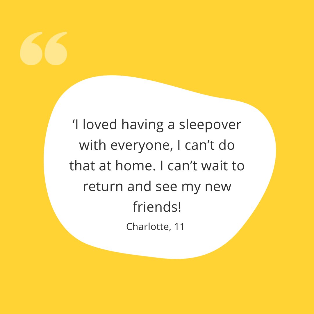 HoneypotCharity's tweet photo. Charlotte got to attend our first ever Scottish break for young carers and have the fun of a sleepover!💤
Thank you to @SC_LotteryTrust @SC_Lottery for funding our first 2 Respite Breaks! 💛
#youngcarers #whatarethechances #ayshire #scotland https://t.co/T8xreSIBnP
