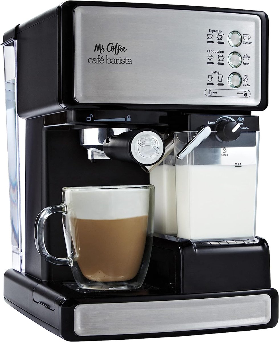 FatKidDeals's tweet photo. Ergonomic Office Chair for $87, retail $219!
-- Coupon + Save 40% with code 40LJ45O9
https://t.co/t3P3R8GwIC

Mr. Coffee Espresso and Cappuccino Machine for $81, retail $200
https://t.co/GxSp5Zogvn
*open box return w/ warranty- NOT used! https://t.co/wiERSMZq5R