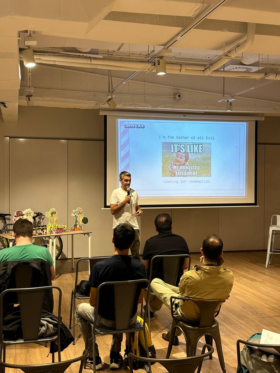 PolygonGuildBRC's tweet image. No storm can stop us from Building ⛈️

Yesterday&apos;s meetup was 🔥🔥🔥

🗣️Tnx: 
@AlexRos32543400t, @cryptobenkei, @KrlsMata
#PolygonID, #zkEVM ,#decentralizedcommunities

🫡Sponsor:
@AticcoWorkspace

👏Partners: 
@w3blabstudio, @ContextDao, @W3blabBarcelona &amp;amp; @mutantsbeer