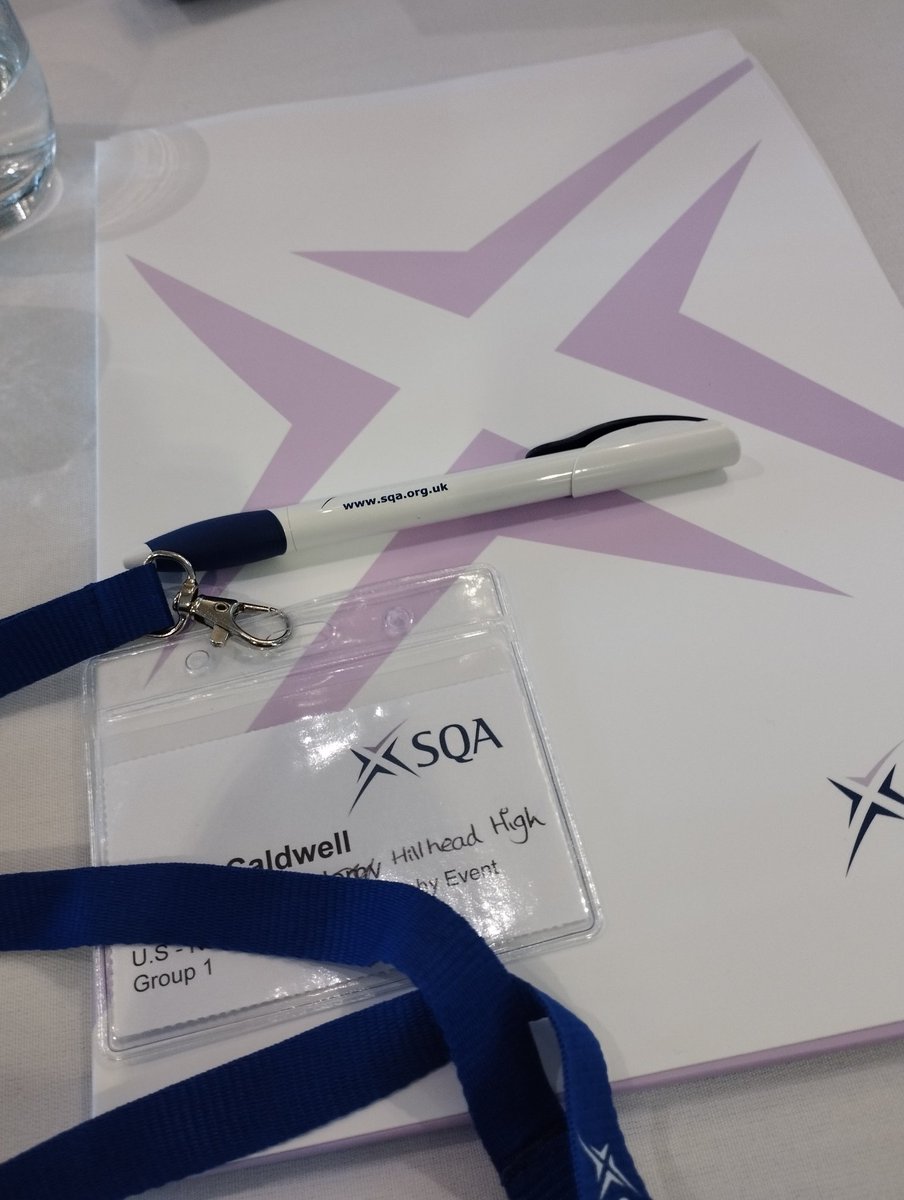 MissCaldwellHHS's tweet photo. A fun day of SQA Understanding Standards awaits 📝 #UnderstandingStandards @HHSclpl  @HHS_Humanities @HillheadHS https://t.co/UB5TVxwgCH
