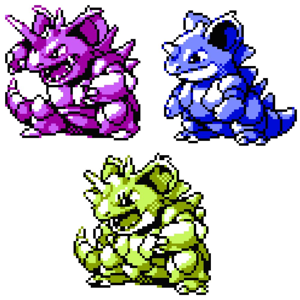 druggiemon1's tweet photo. NEW #fakemon Nidotrans!

Inspired by seeing people argue online &amp; also the weird Pokemon lore of Nidoqueen and Nidorina not able to breed for some reason.

Made for fun, please don't take this too seriously haha. Check out @drug_monsters
Thank you

#TransAwarenessMonth #pixelart https://t.co/Ar8N6zgiSP