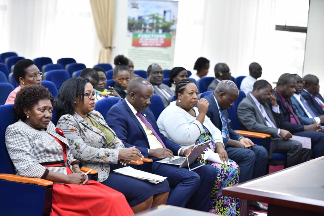 On behalf of Management, I most warmly welcome you to the UNEB secretariat. We are here to witness an orderly and seamless transfer of the authority of the Board from one Chairperson to another. This is indeed Psalms 118:24
#EducUg