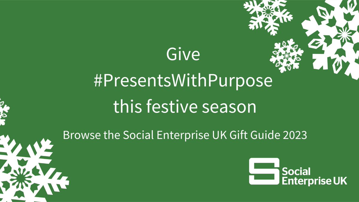 Our Gift Guide is now available to browse, with each item from a #SocialEnterprise helping people and planet. From gorgeous toys to food and clothes, buy #PresentsWithPurpose for your loved ones or even yourself: ow.ly/yOWt50Q3Pr5